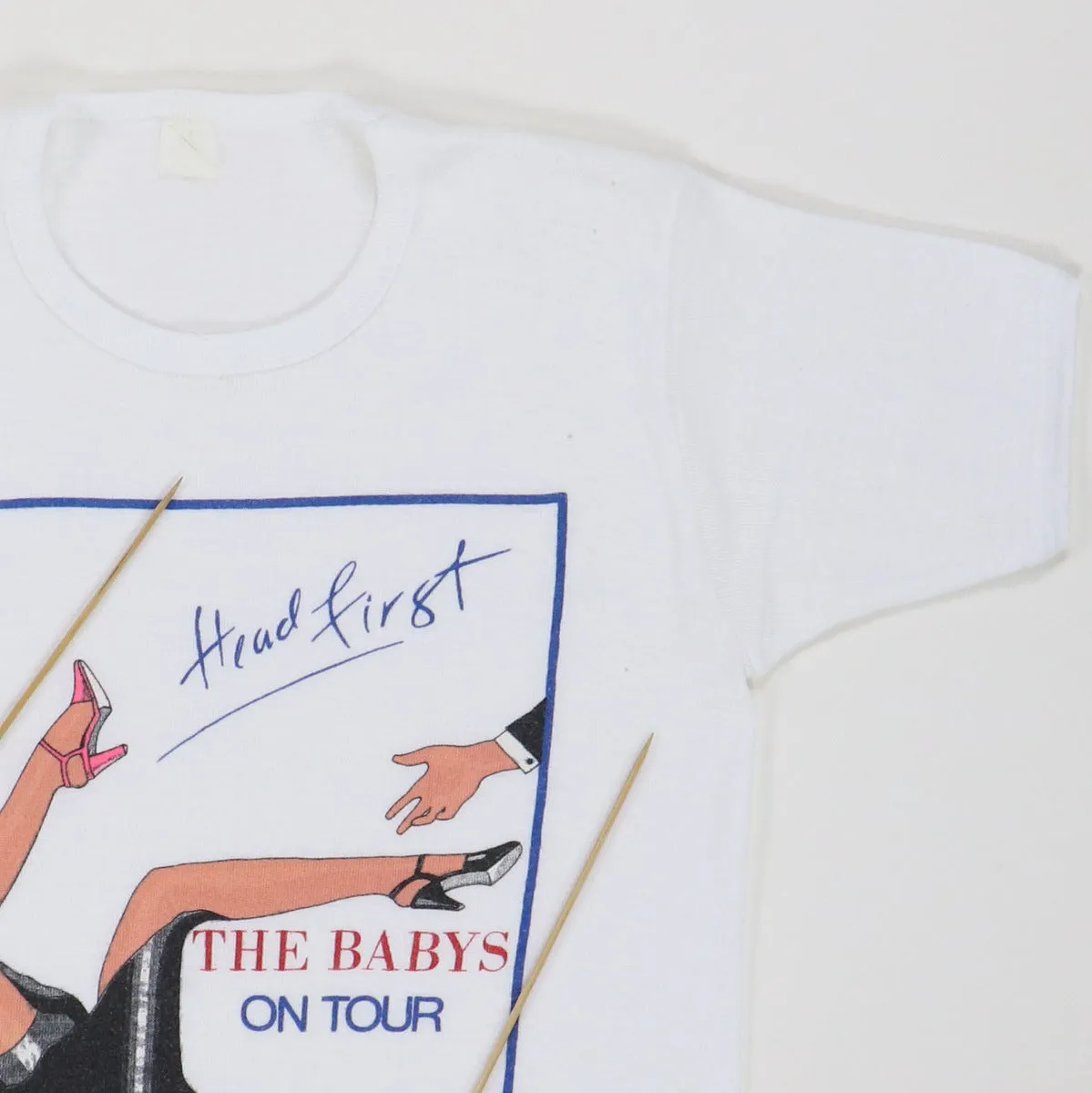 1978 The Babys Head First On Tour Shirt