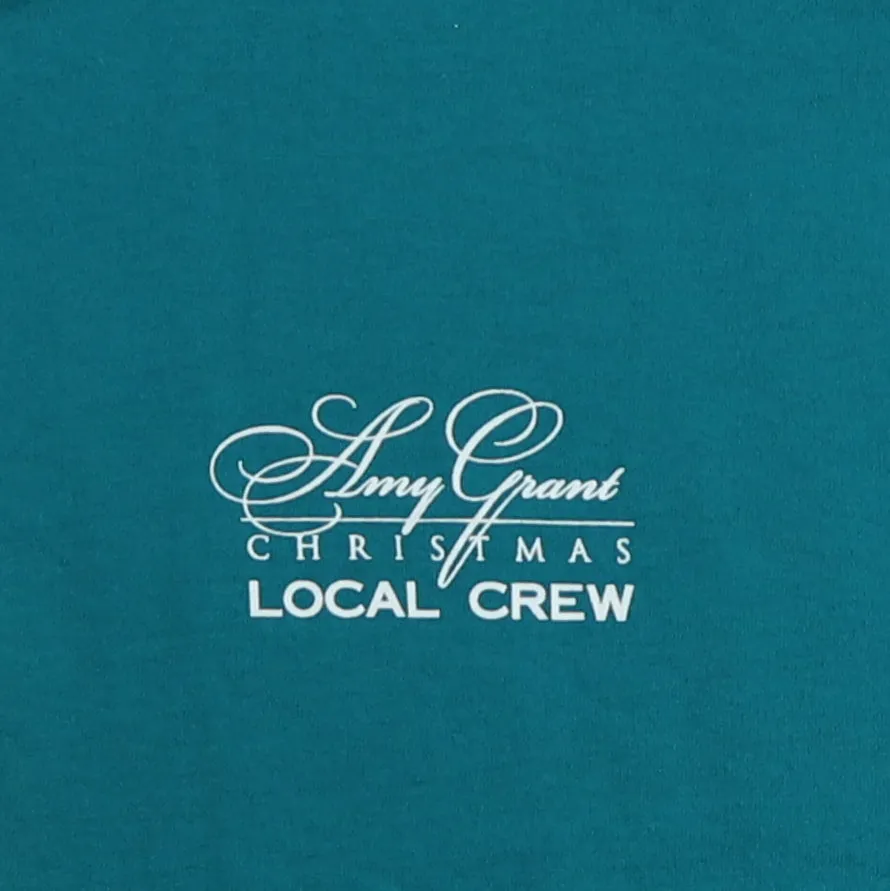 1992 Amy Grant Christmas Local Crew Tour Shirt