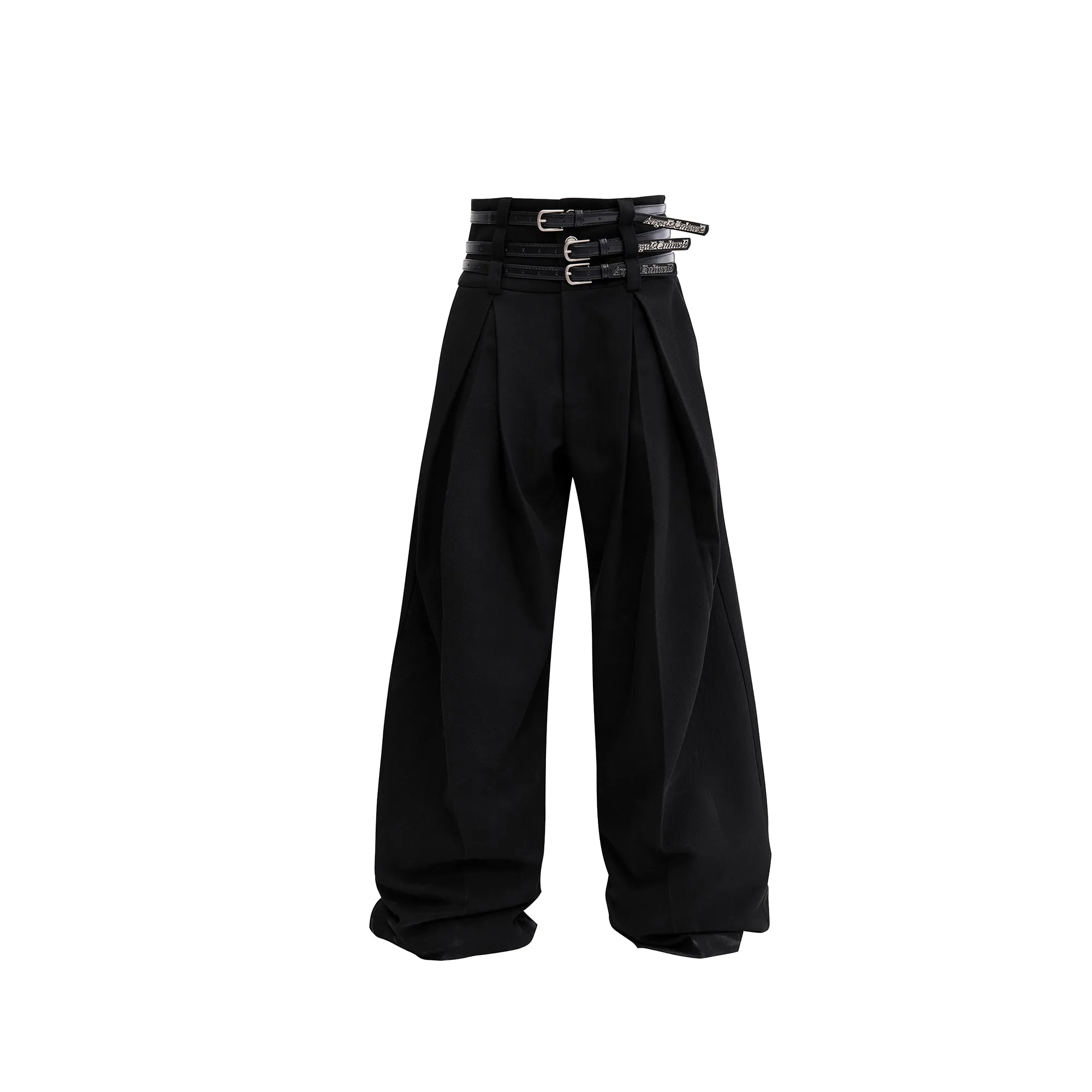 【24s Jun.】Draped Pleated Waistband Casual Pants