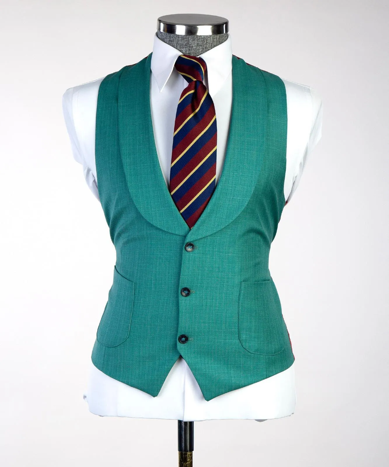 3 pieces Green Luxury Suit