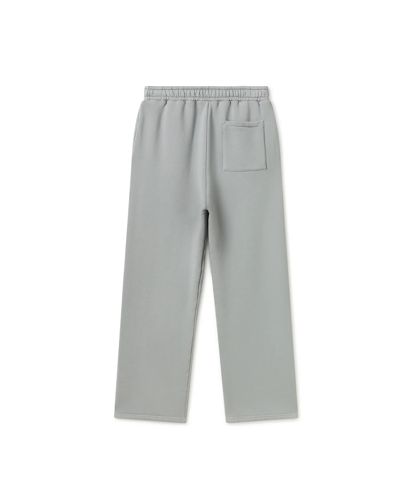 450 GSM 'Neutral Gray' Straight-leg Pants