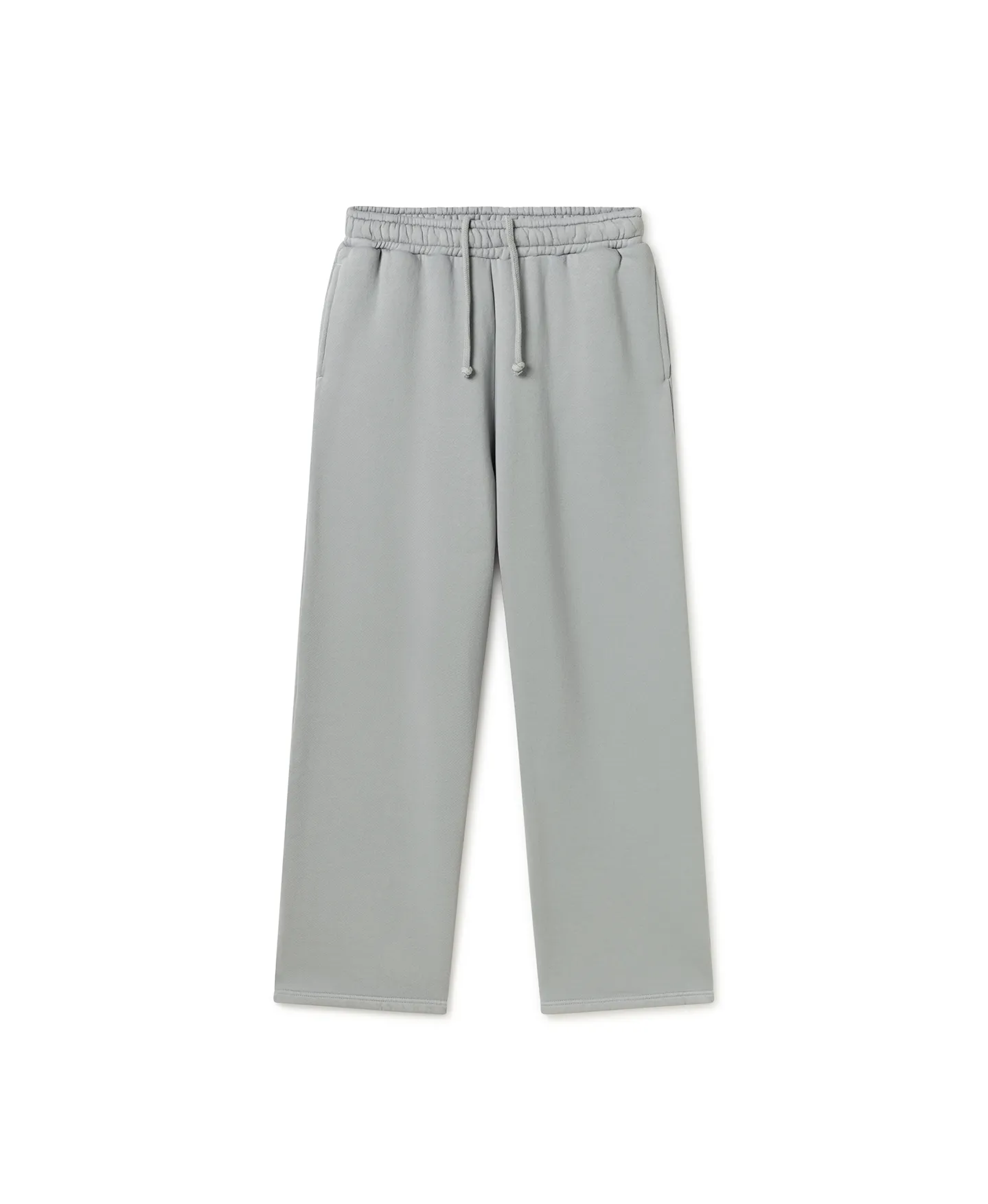 450 GSM 'Neutral Gray' Straight-leg Pants