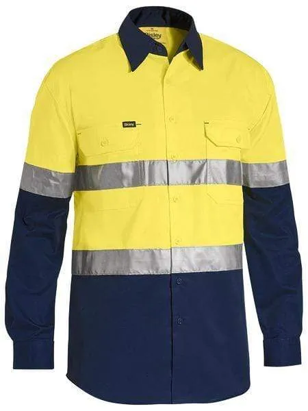 Bisley 3M Taped Cool Lightweight Hi Vis Shirt BS6696T