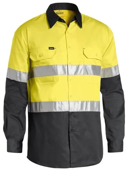 Bisley 3M Taped Cool Lightweight Hi Vis Shirt BS6696T