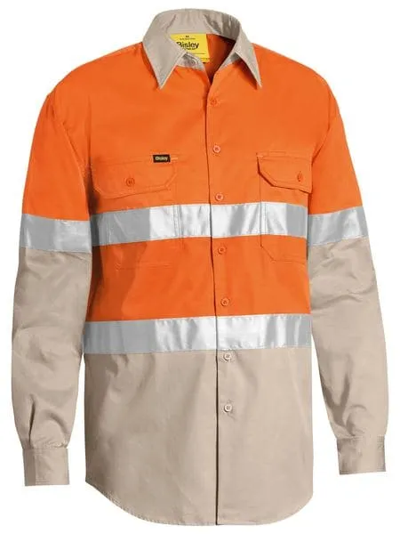 Bisley 3M Taped Cool Lightweight Hi Vis Shirt BS6696T