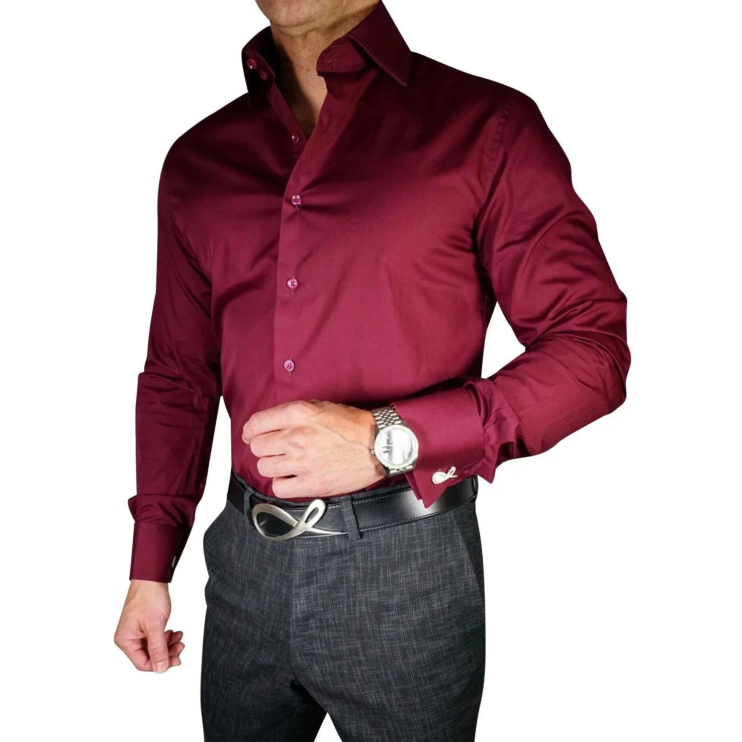 Burgundy Dress Shirt @ The Vault