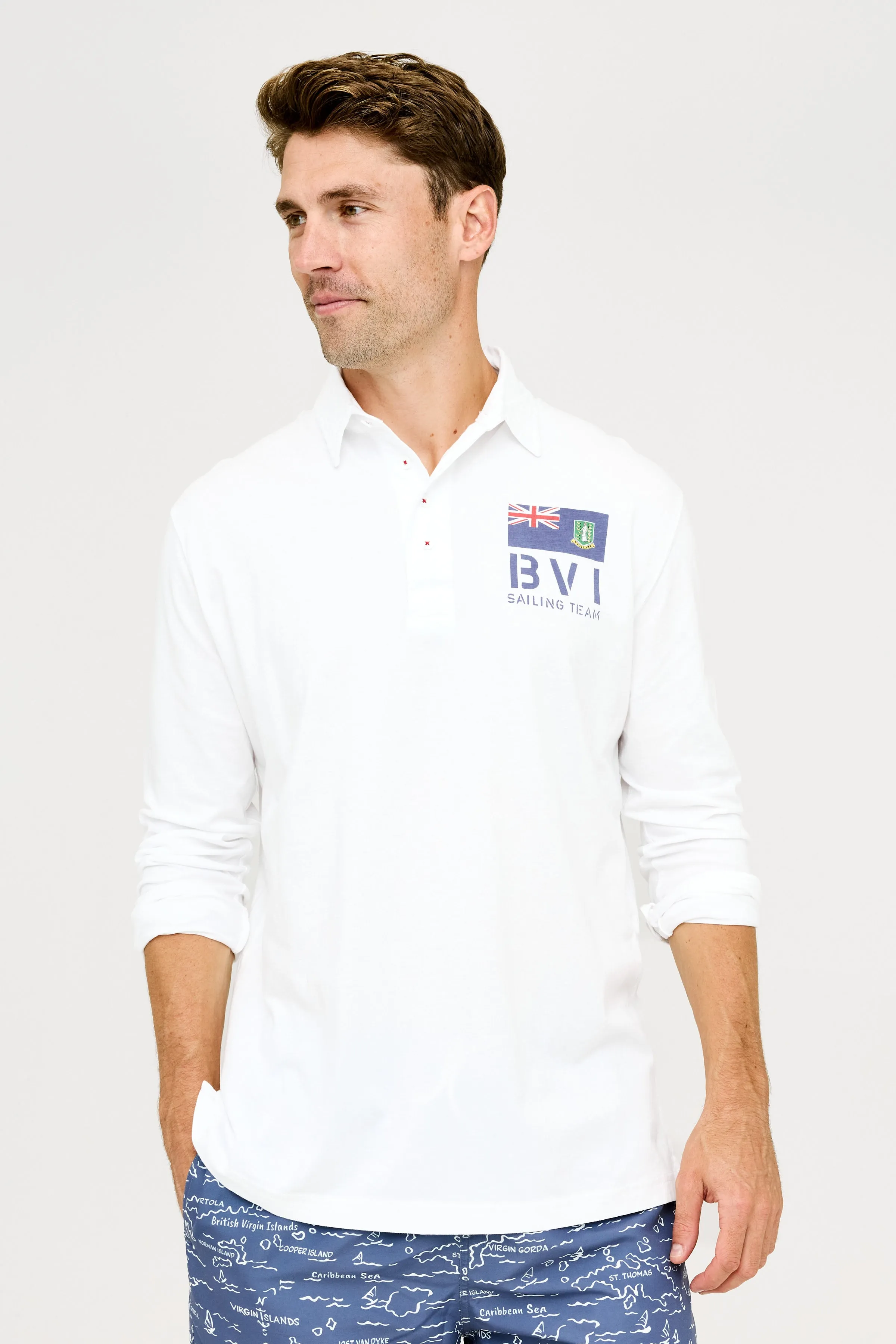 BVI Sailing Team CST Shirt - White