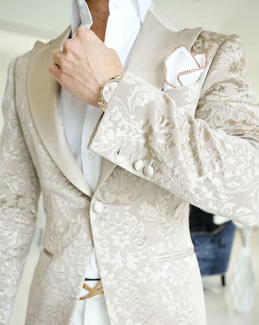 Champagne Oro Fiore Jacket