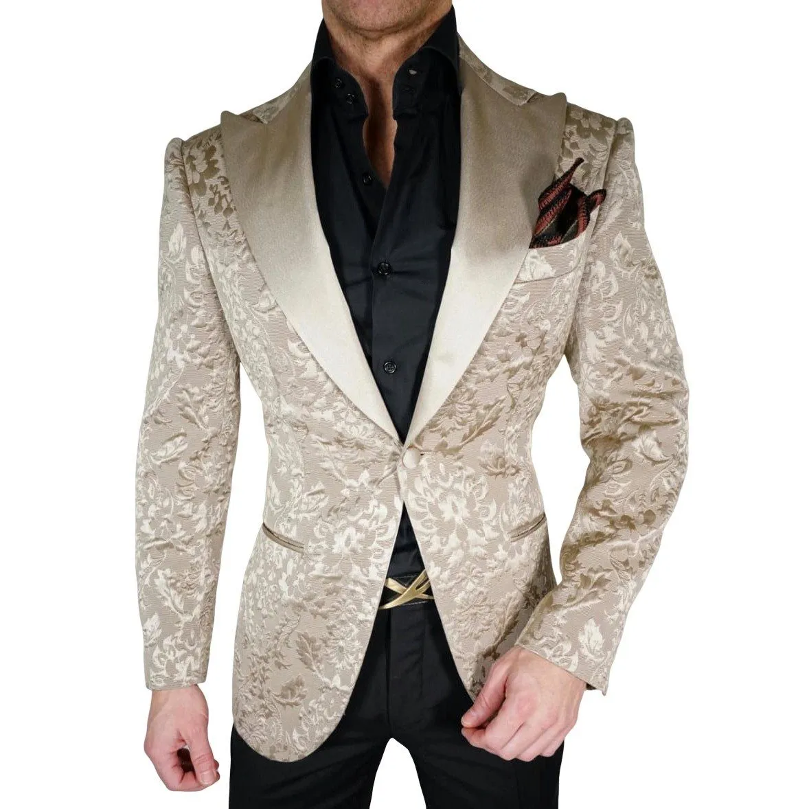 Champagne Oro Fiore Jacket