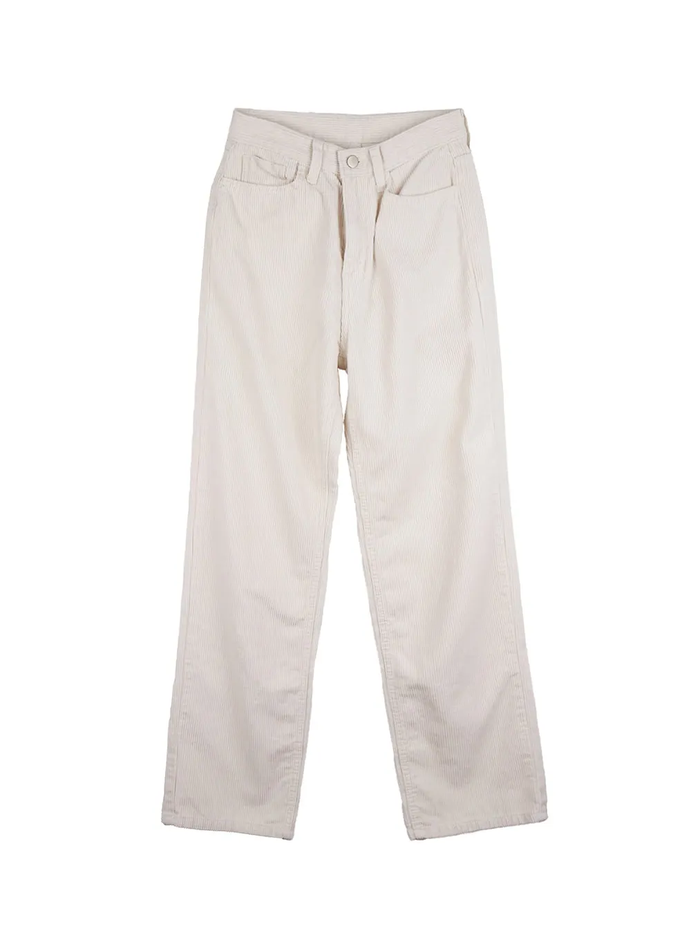 Classic Corduroy Straight-Leg Trousers ON408