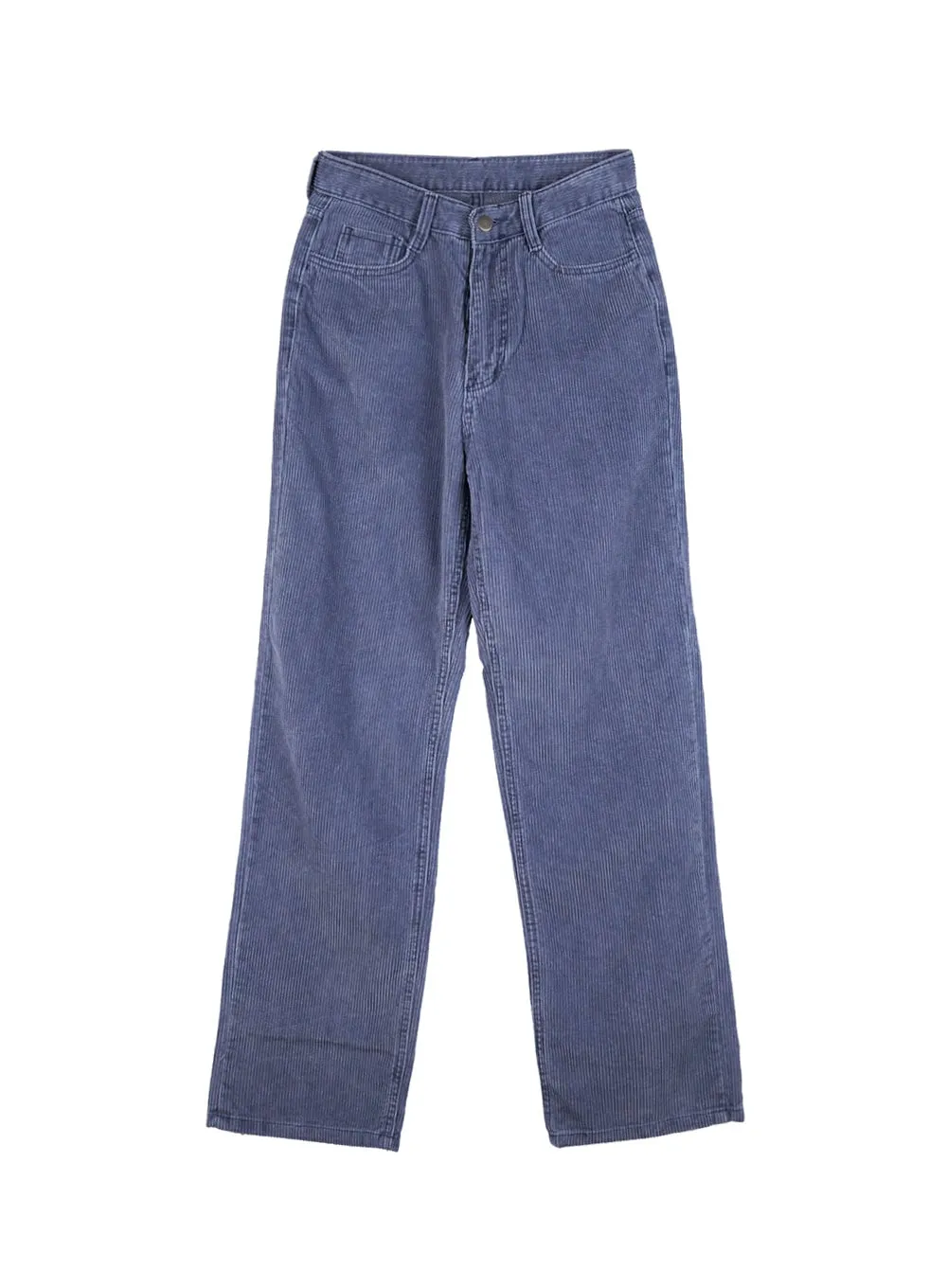 Classic Corduroy Straight-Leg Trousers ON408