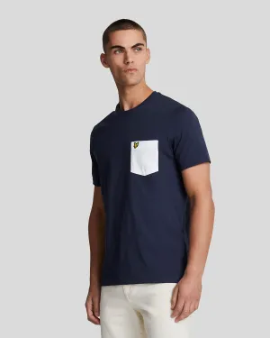 Contrast Pocket T-Shirt