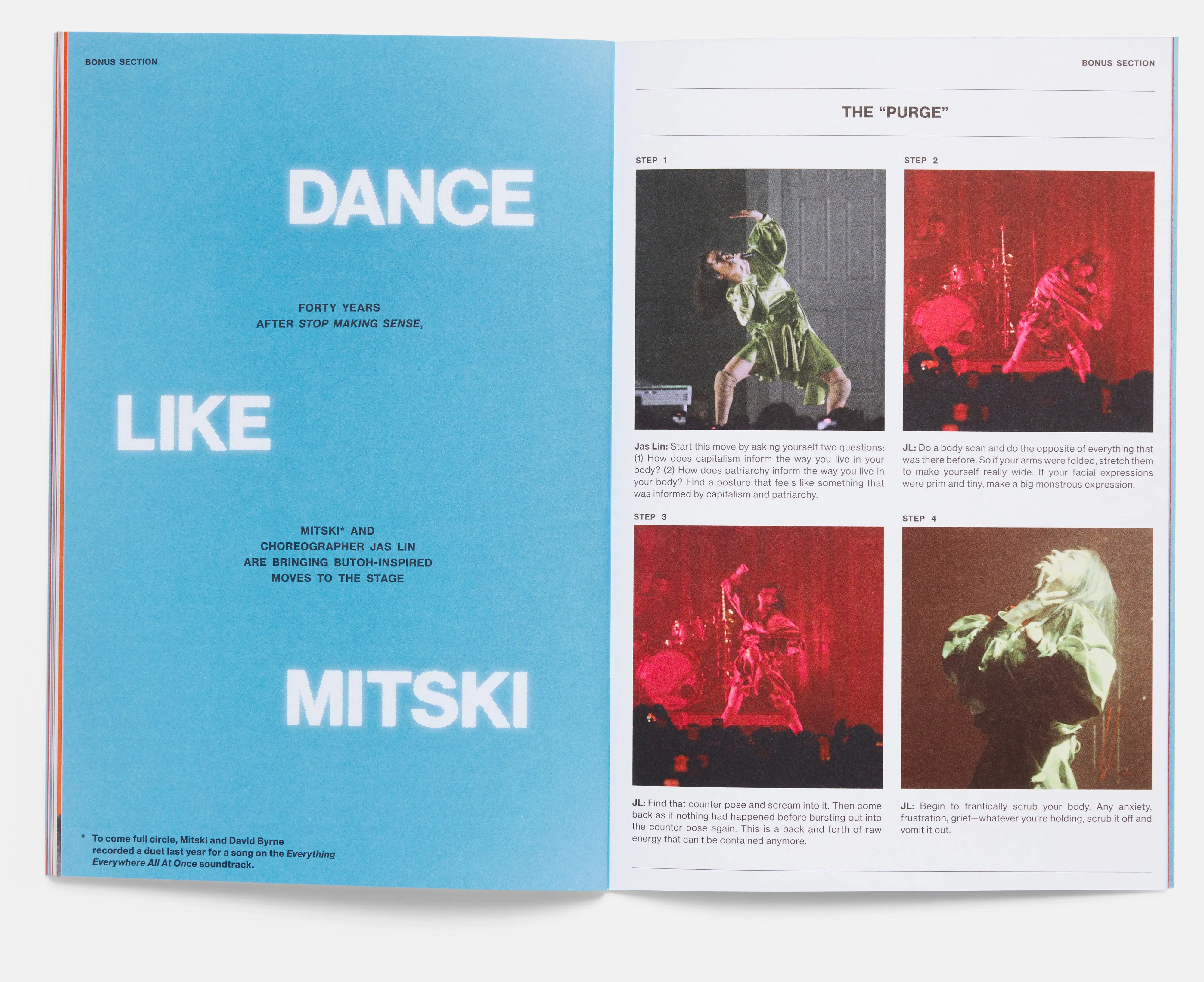 Dance Like Me: A Stop Making Sense Companion Zine