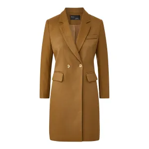 Deal Closer Outer Coat - Camel Brown