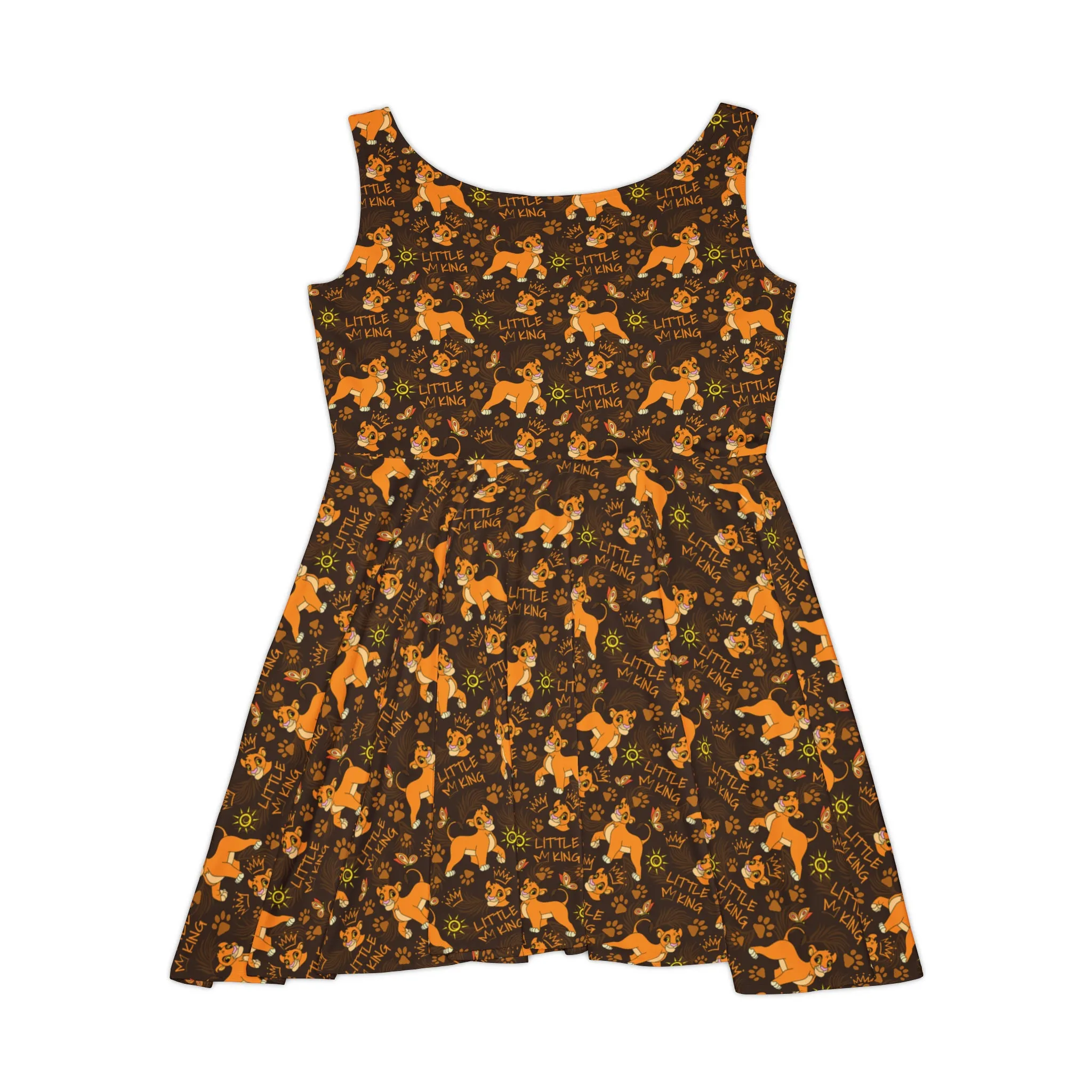 Disney Lion King Little King Women's Skater Dress