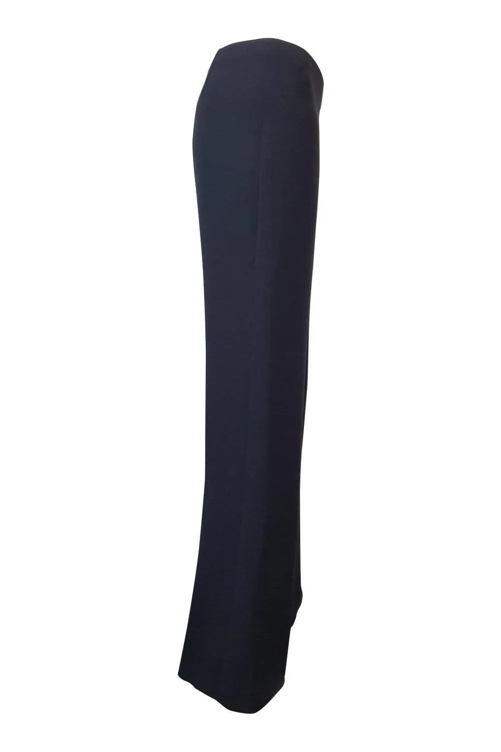 EMANUEL UNGARO Black Lightweight Straight Leg Trousers (36)