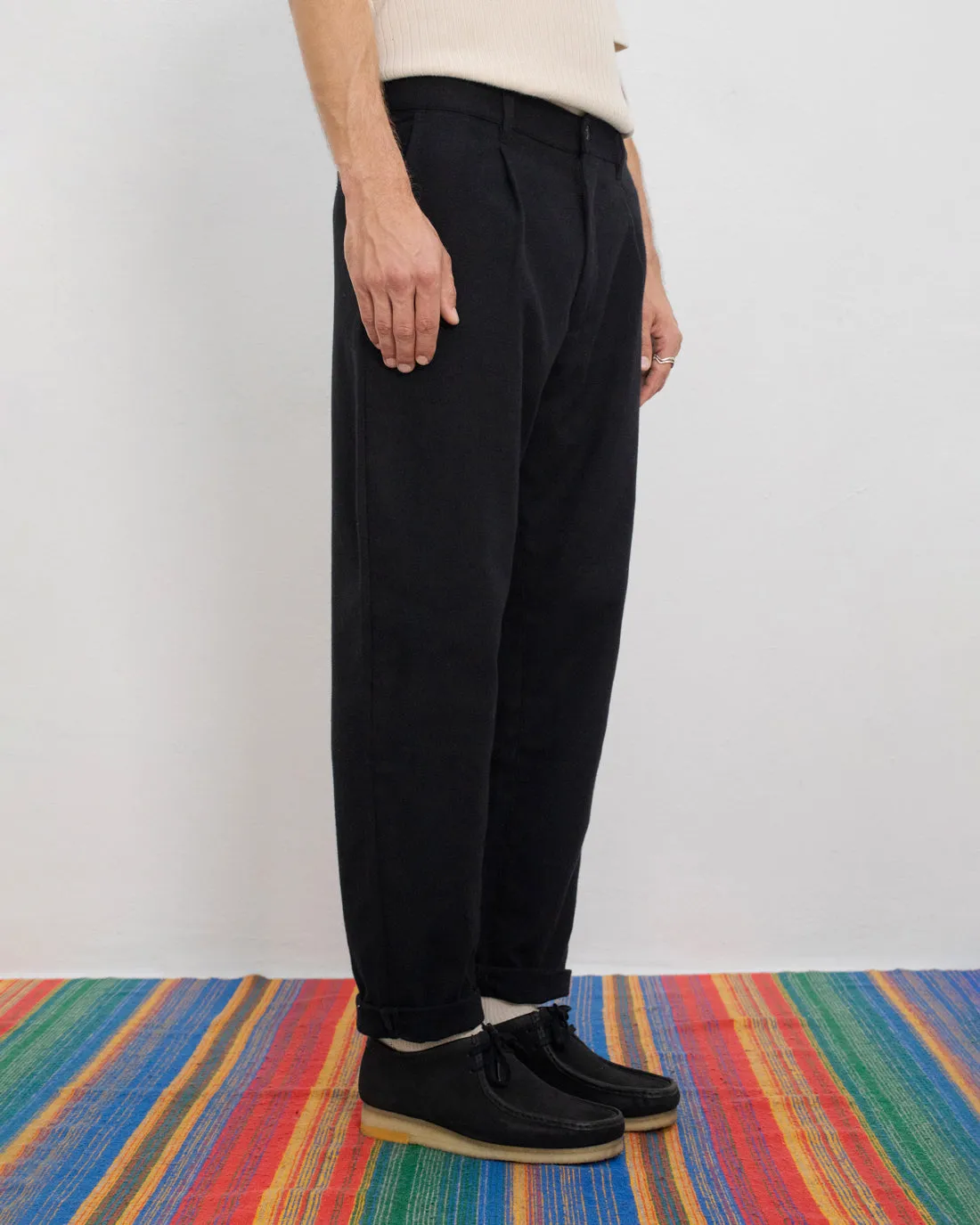 Everyday Flannel Pant Black