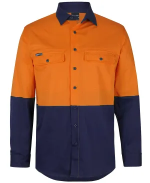 Hi Vis L/s Stretch Work Shirt 6HSWL