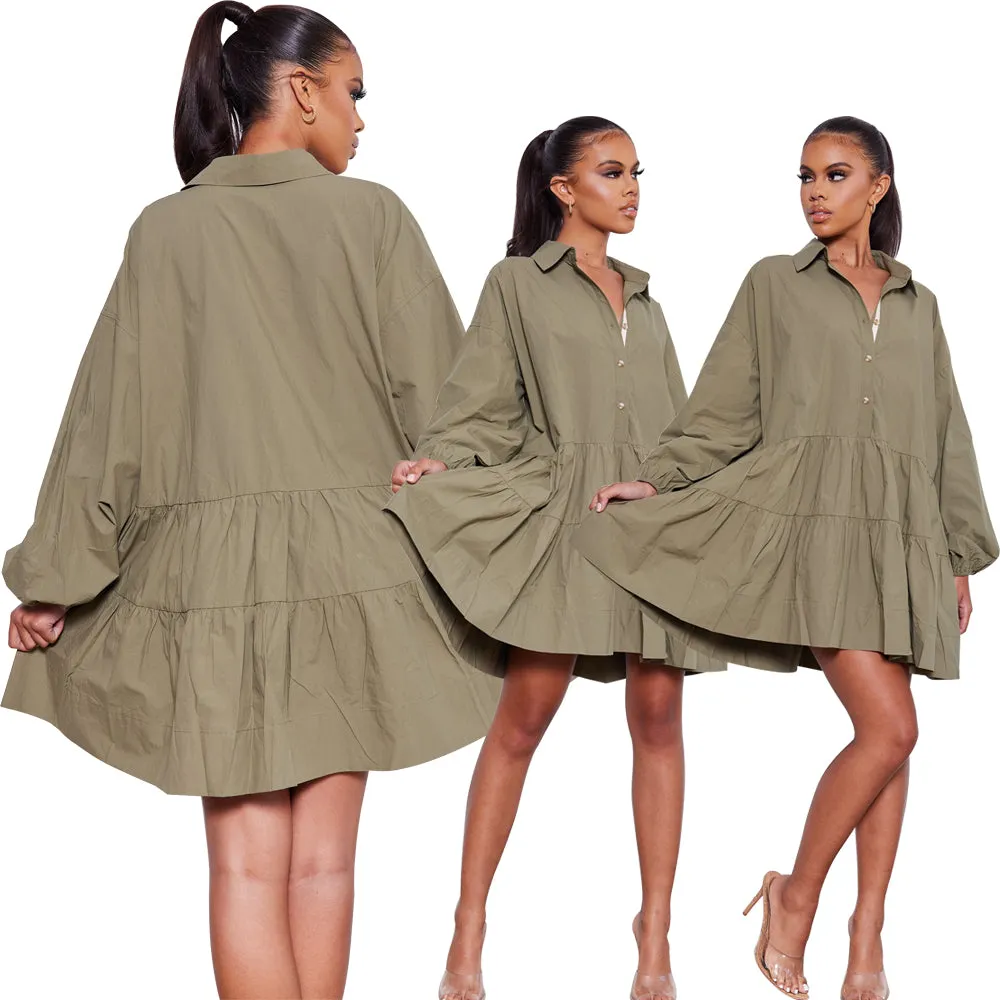 Issa Shirt Tent Style Dress - Culture Heaven Special