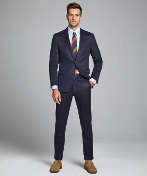 Italian Cashmere Sutton Suit in Navy