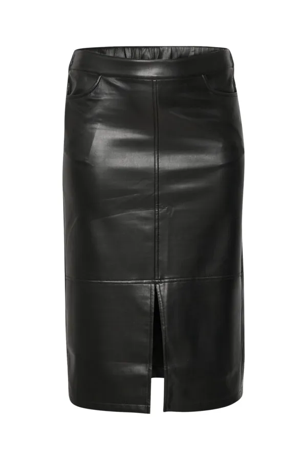 Kaffe Curve Nalina Pleather Skirt