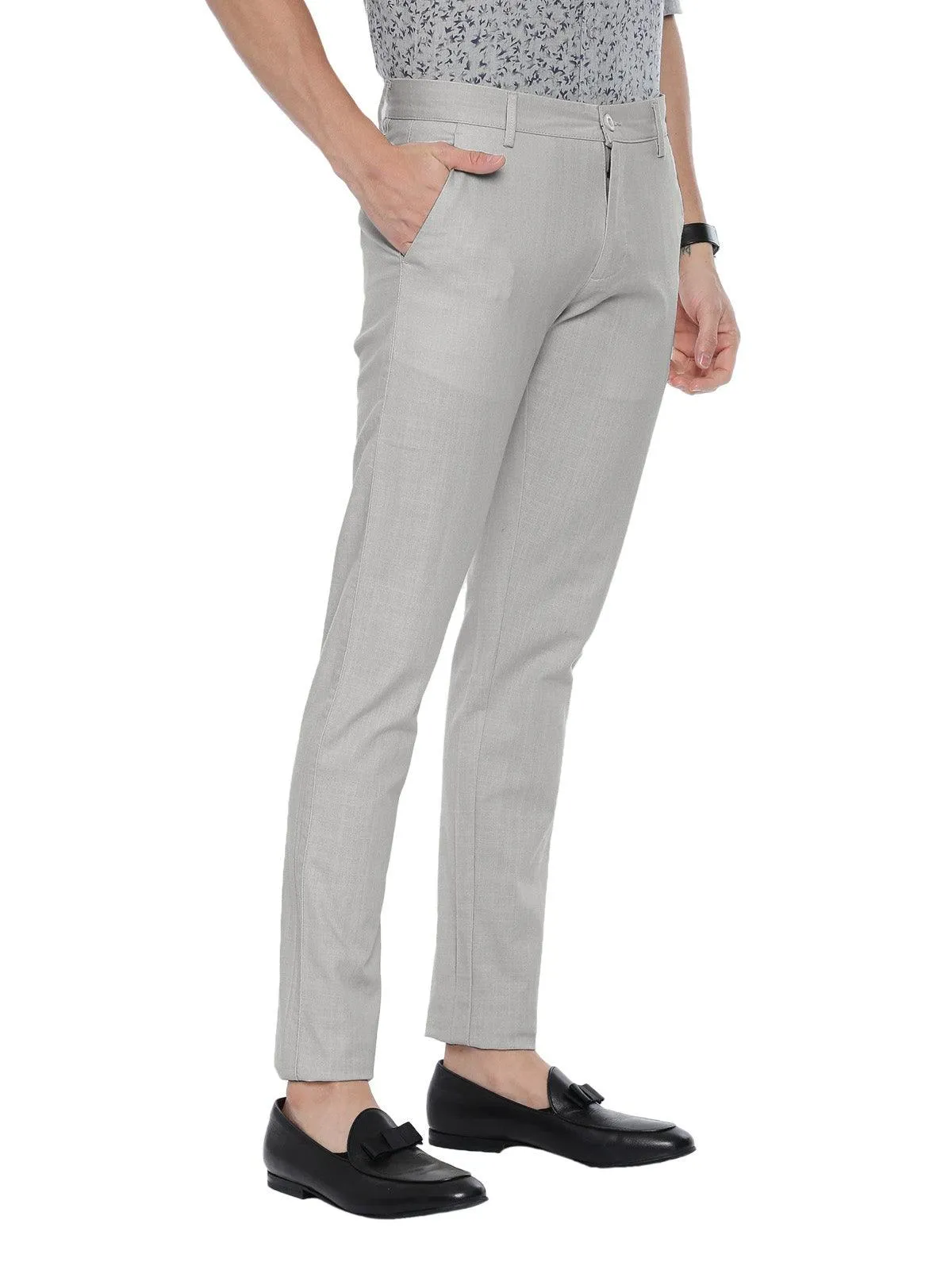 Kansas - Gray Trouser For Men | Ariser