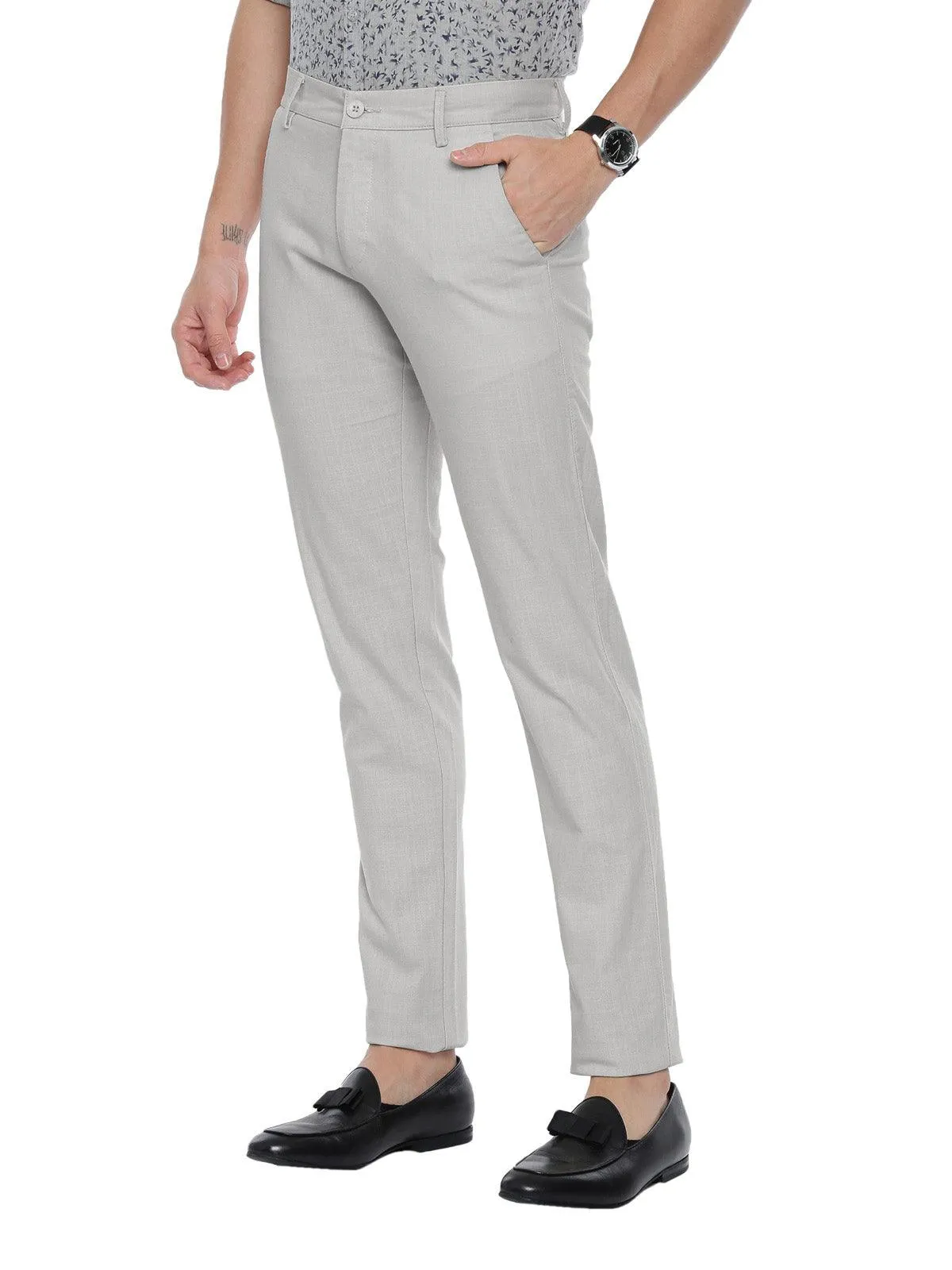 Kansas - Gray Trouser For Men | Ariser