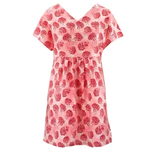 Lolo Short Shift Dress - Pink Kiku