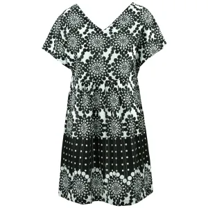 Lolo Short Shift Dress - Polka Circles