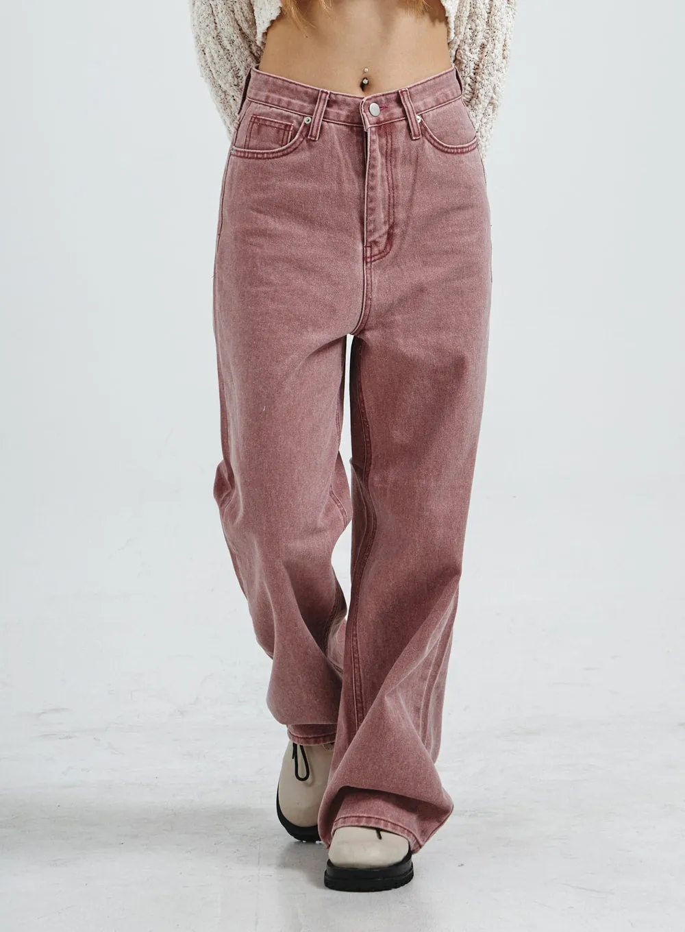 Loose Straight Wide Leg Pants CS30