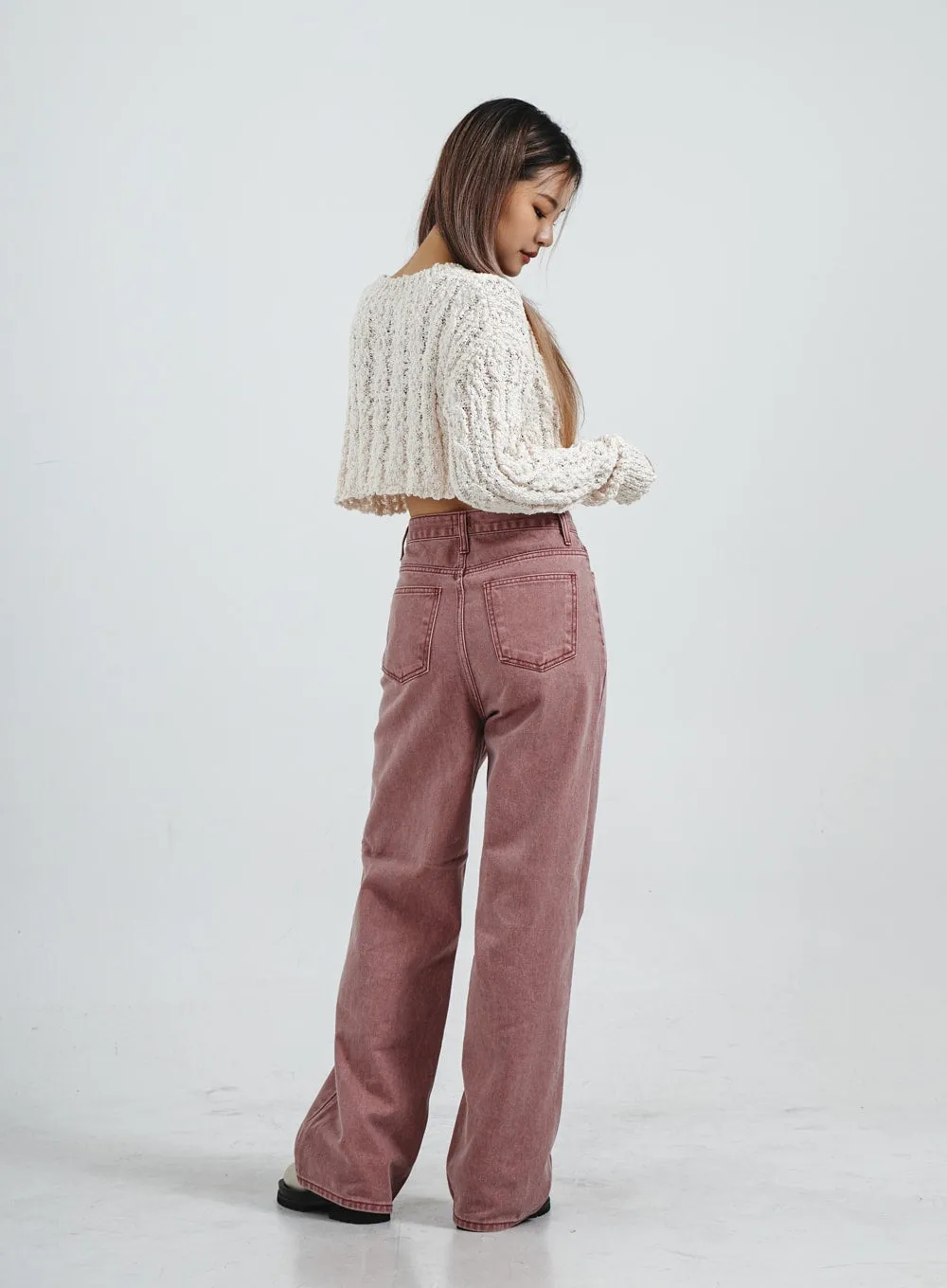 Loose Straight Wide Leg Pants CS30