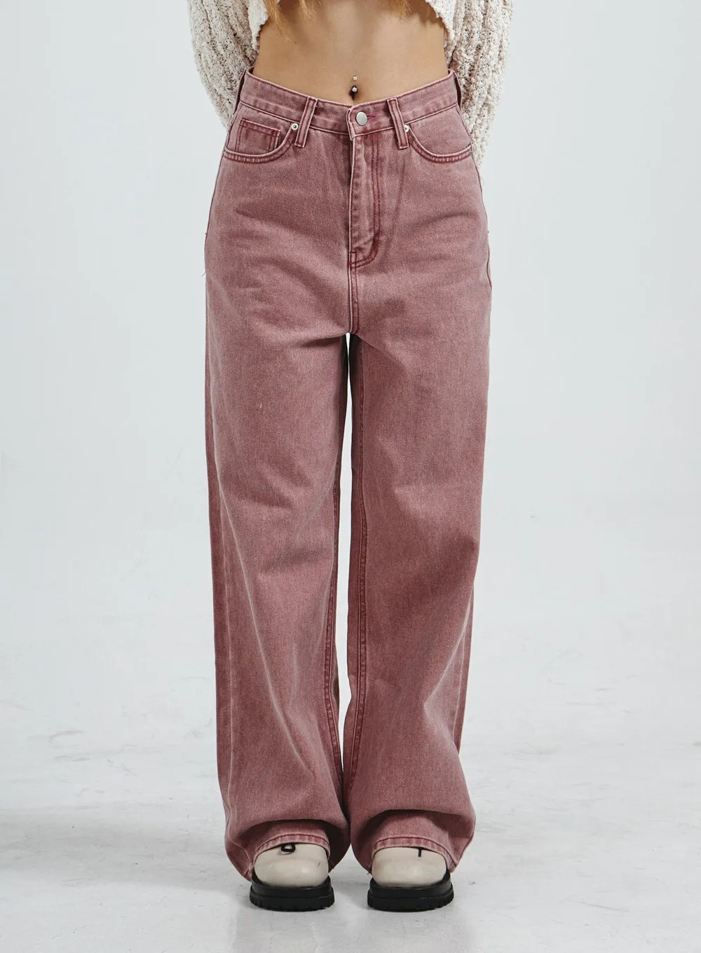 Loose Straight Wide Leg Pants CS30