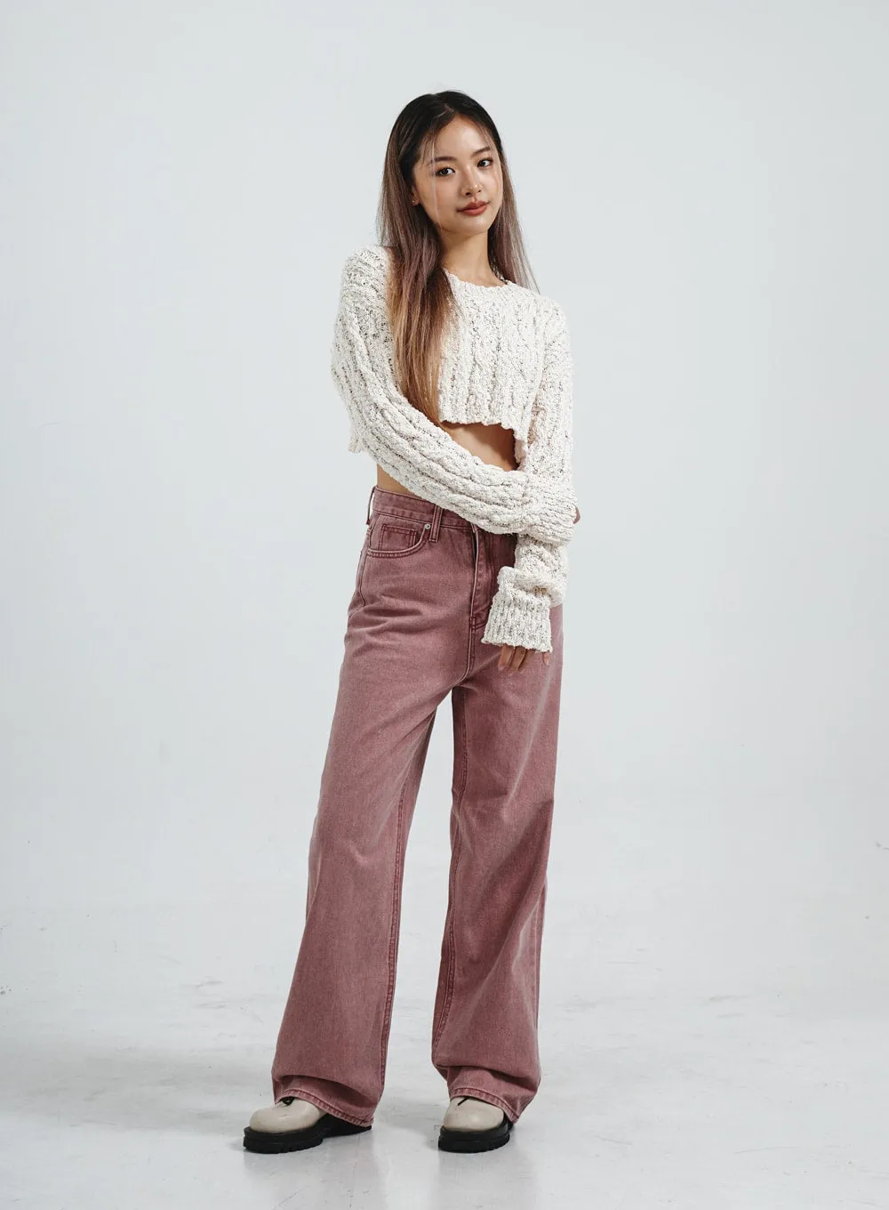 Loose Straight Wide Leg Pants CS30