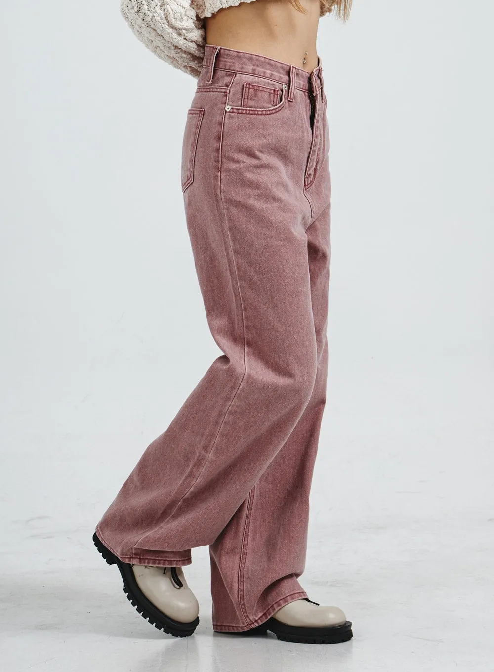 Loose Straight Wide Leg Pants CS30