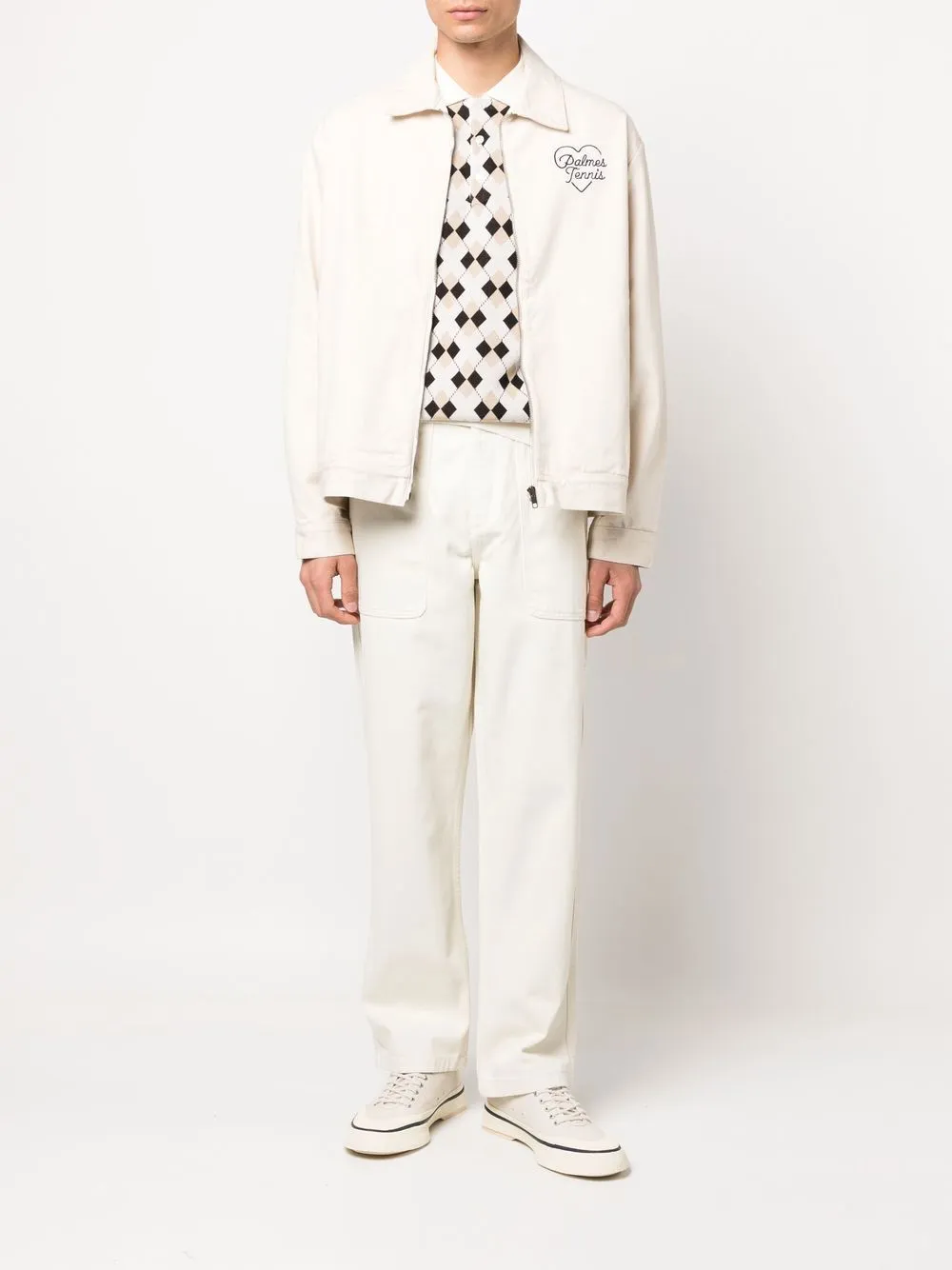 PALMES Trousers White