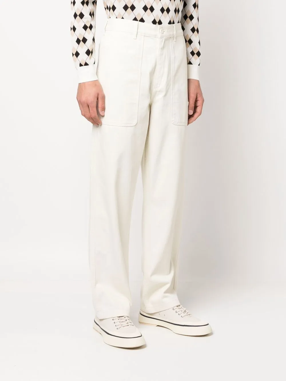 PALMES Trousers White