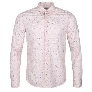 Paul Smith Wine Glass Print Shirt in Pink