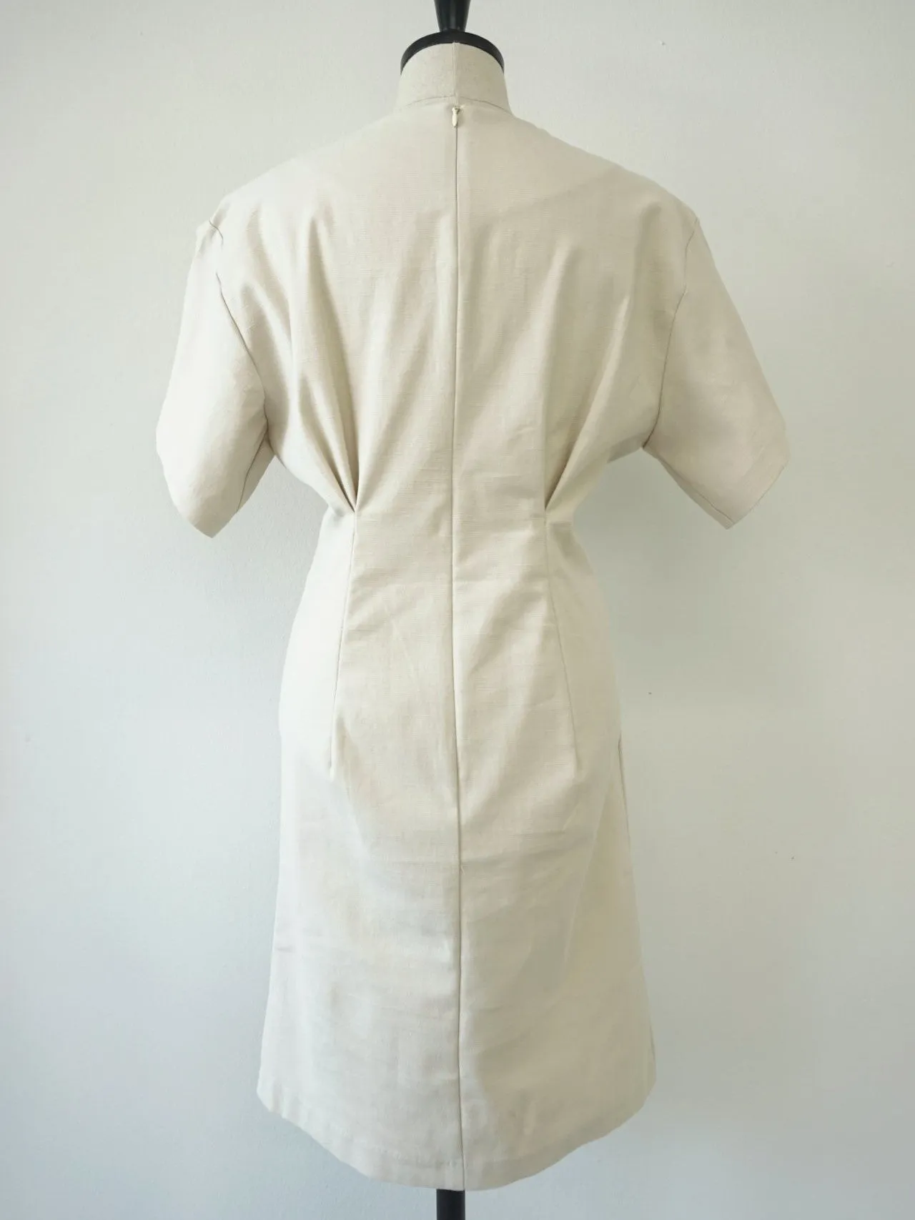 PIN TUCK SHIFT DRESS