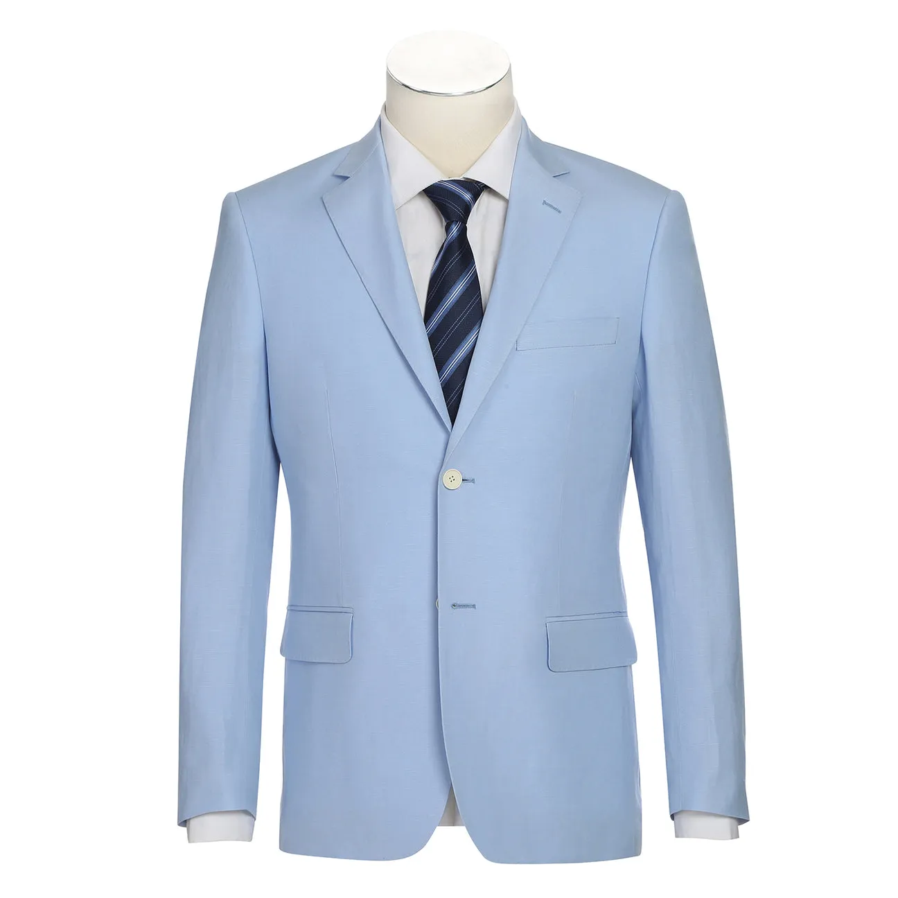 RENOIR 2-Piece New Slim Fit Suit Blue 611-5