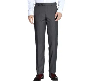 RENOIR Charcoal Slim Fit Flat Front Suit Separate Pants 202-1