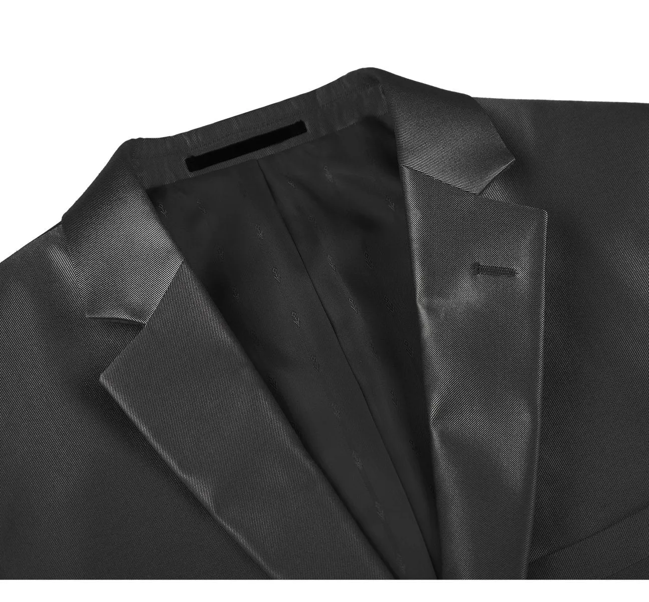 RENOIR Sharkskin Classic Fit Italian Styled Two Piece Suit 207-1