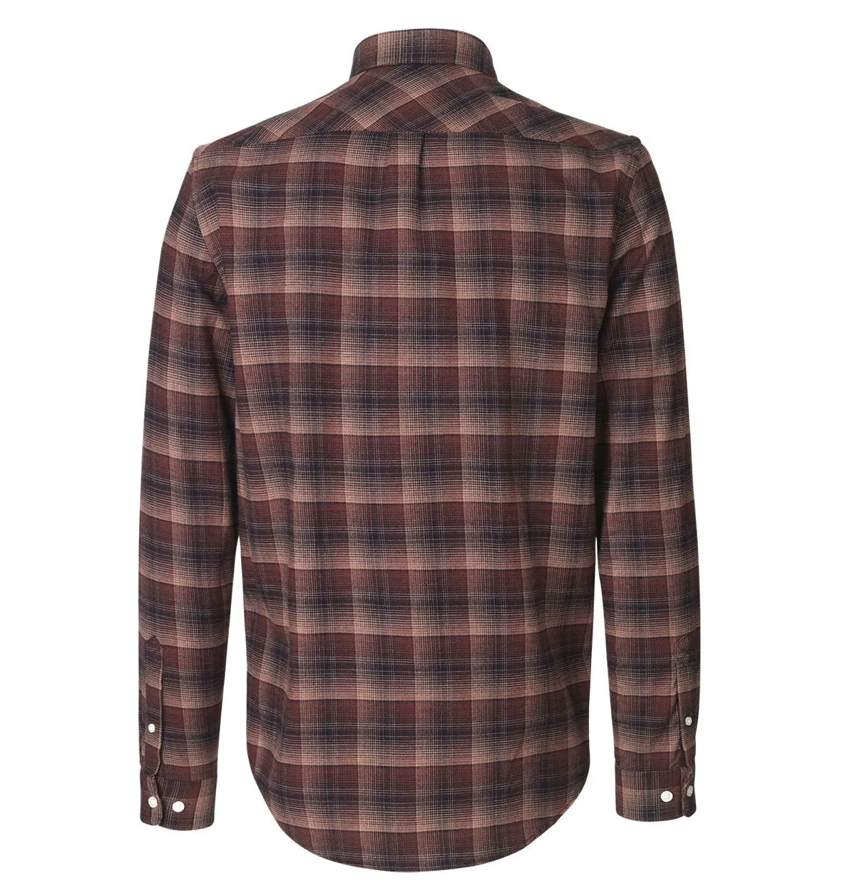 Samsoe & Samsoe Liam NX Shirt – Flame Scarlet Check