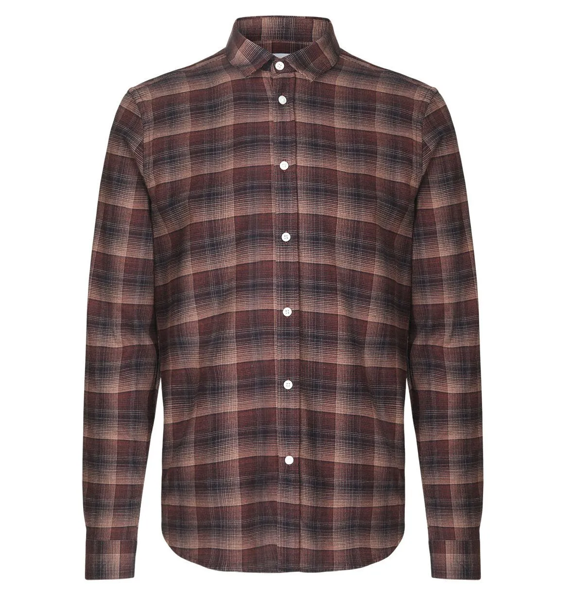 Samsoe & Samsoe Liam NX Shirt – Flame Scarlet Check