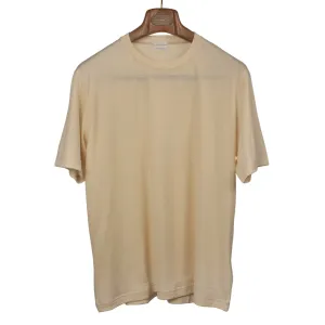 Short-sleeve t-shirt in natural washable wool jersey