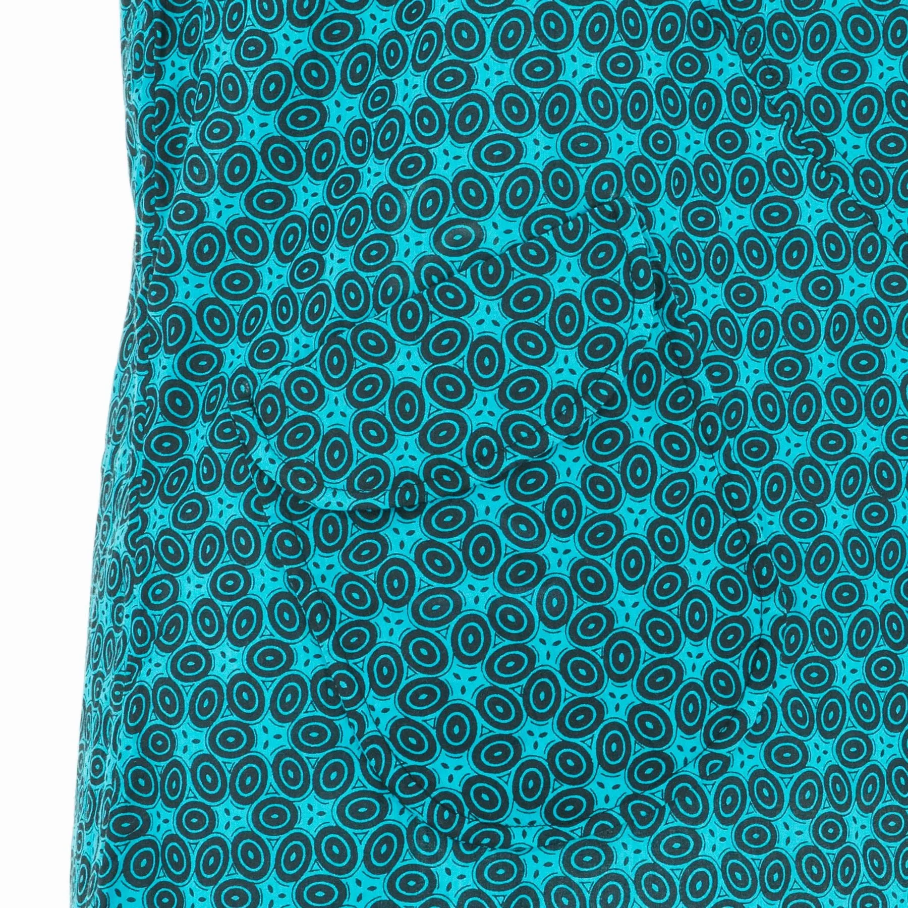 Sixties Shift Dress - Turquoise Terra