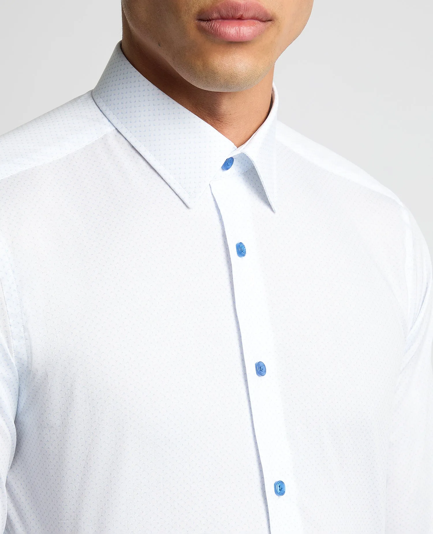 Slim Fit Cotton Stretch Shirt