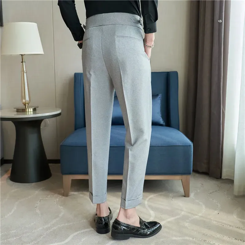 Slim fit suit elegant pants