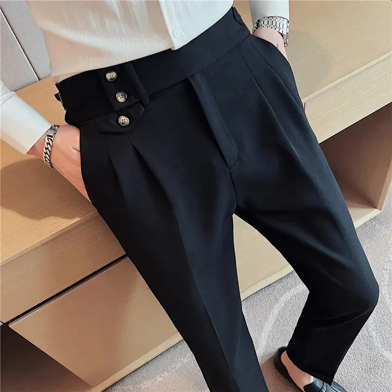 Slim fit suit elegant pants