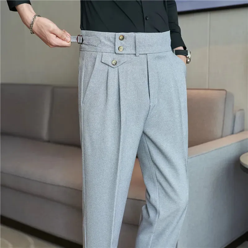 Slim fit suit elegant pants