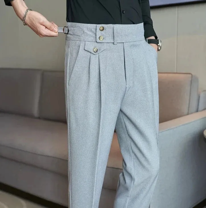 Slim fit suit elegant pants